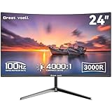 ecran pc ips 24 pouces 144hz Profitez d'une amélioration significative par rapport aux écrans standard 60 Hz. Le taux de rafraîchissement de 100 Hz offre des mouvements plus fluides et une réponse plus rapide pour une expérience de jeu plus agréable et réactive.