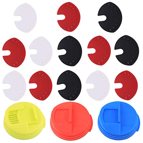 jsysj 15 Piezas Tapa de Lata de Bebida, 2 Tipos Reutilizable Cubre Latas Cola, Cerveza o Soda Tapas de latas, Útil Instrumentos para Hogar o Exterior Cover