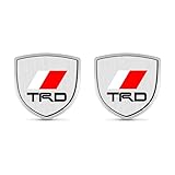 3Dメタル車ボディー フェンダー シールドエンブレムステッカーTRD VIOSアベンシスオーリスハイラックスカローラカムリRAV4用のカースタイリングバッジデカールアクセサリー