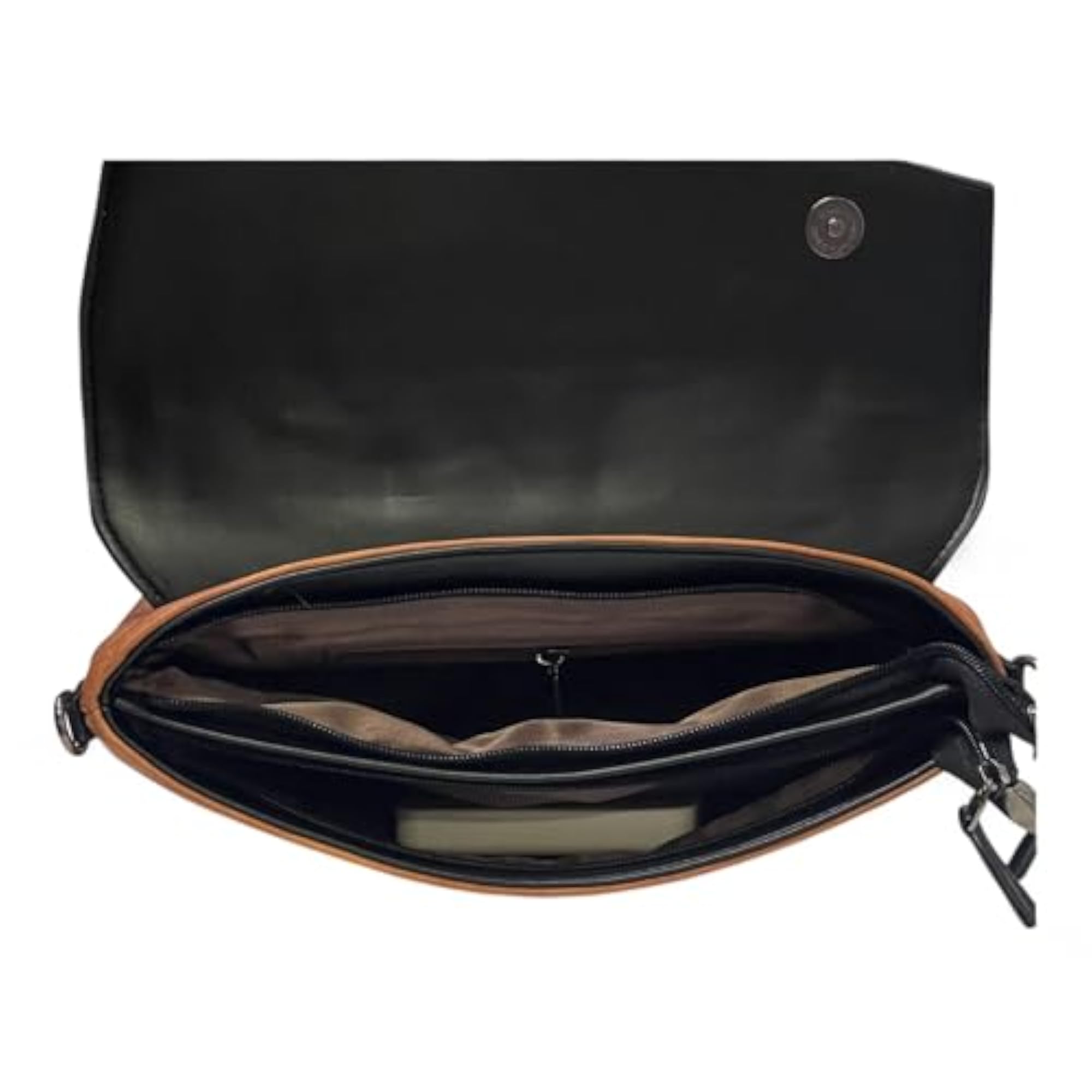 PU Leather Embroidery Crossbody Bag for Women, Elegant Handbag