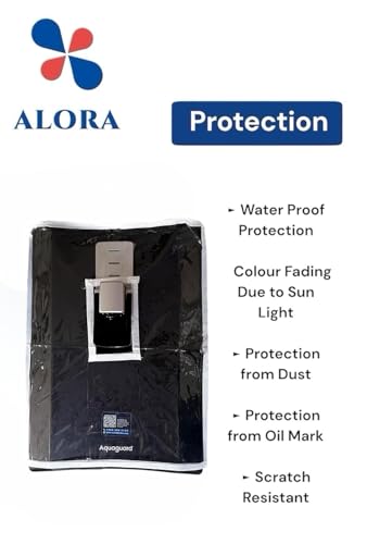 Image of Alora Body Protective Cover for Eureka Forbes Aquaguard Regal Mineral RO+MF Alkaline Water Purifier, RO+MF Model Waterproof & Dustproof Water Purifier Body Cover