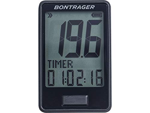 Bontrager Ridetime Fahrrad Computer kabellos schwarz