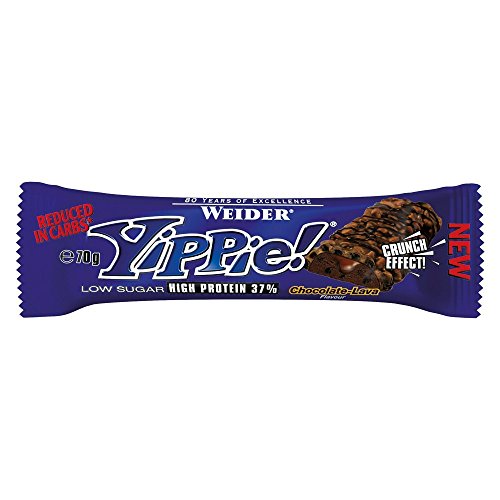 Preisvergleich Produktbild Weider Yippie! Bar 24 x 70g Riegel Chocolate Lava