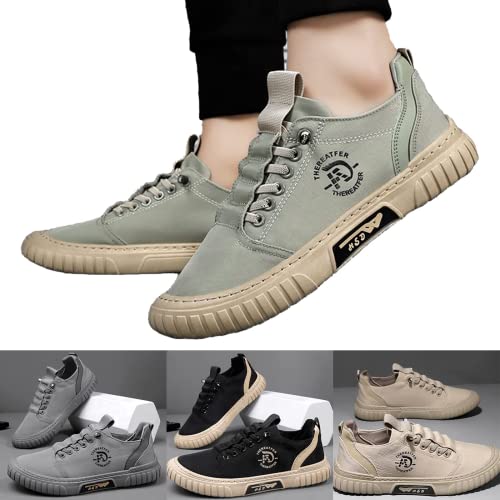 AngryMonkey Men's Outdoor Low Top Hopomart Sport Shoes, Non-Slip Lightweight Breathable Travel Casual Jogging Shoe2