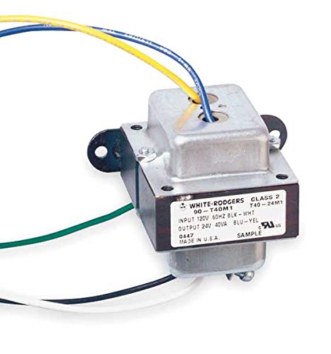 Transformador de clase 2, 40VA, 120VAC, 24VAC, Hz 60