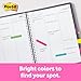 Post-it Arrow Flags, Assorted Bright Colors, .47 in Wide, 24/Dispenser, 4 Dispensers/Pack (684-ARR4)