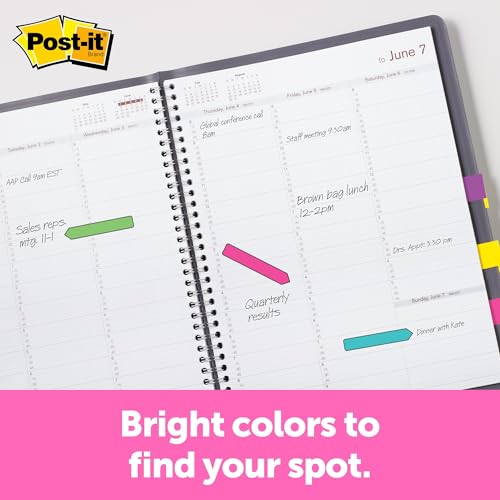 Image of Post-It Arrow Flags .47 inchX1.7 inch 96 /pkg-Assorted Neon Colors
