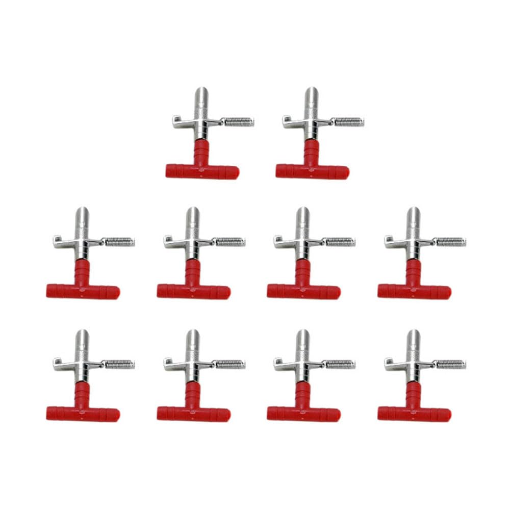 25pcs Automatic Rabbit Nipple Water Drinker Feeder Kit - Adjustable Brass & Plastic Nozzles for Bunny, Guinea Pig, Ferret & Rat Cages - Anti-Leak Watering System for Farm Pet Home (red)-image-0