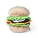 Karlie Peluche de Hamburguesa de Juguete para Perros, 14 x 12,5 x 11 cm