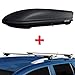 120 CM + 460 LT BARRE PORTATUTTO BAULE TETTO AUTO COMPATIBILE CON DACIA DUSTER 5P 2008 > 2013 BOX PORTA PACCHI BAGAGLI BAGAGLIAIO DA TETTO