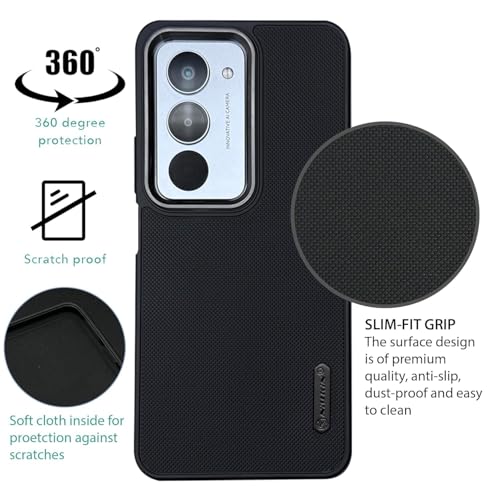 Image of TOUCCH Liquid Silicone Case Cover for Xiomi Redmi 15 5G| Shock Proof Design & 360 Degree Protection| Premium Soft Black Cover for Xiomi Redmi 15 5G | Silicone Sand Blast - Black