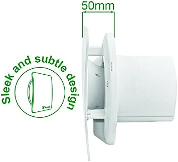 Xpelair C4S 4-inch Simply Silent Contour Extractor Fan Standard