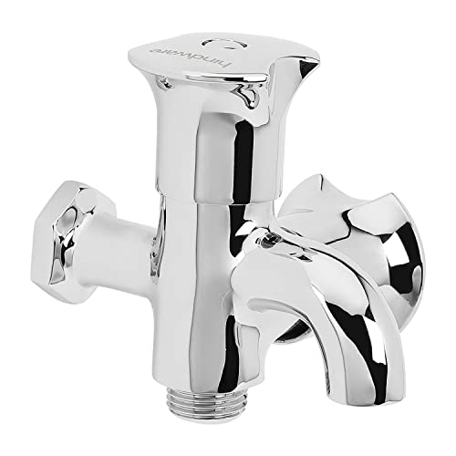 Hindware Lyra F920033CP 2-in-1 Brass Bib Cock for Bathroom (Chrome Finish) (B07Y8FFC8J) Amazon Price History, Amazon Price Tracker