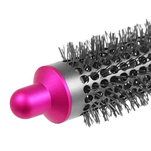 Image of Dyson Airwrap Small Volumising Brush (Iron /Fuchsia)
