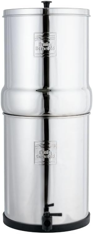 British Berkefeld Doulton W9361136 Countertop Water Filter System Stainless Dispenser