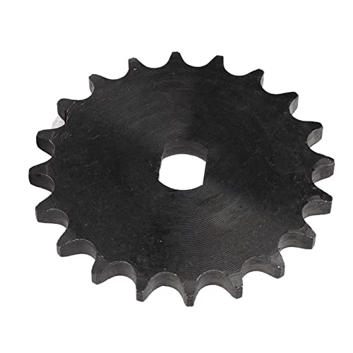 Yuecoom Motor Sprocket, H Hole 12x17mm MY1020 MY1012 ZXF1122 Carbon Steel High Speed Engine Chain Wheel for Motor Replacement(20T)