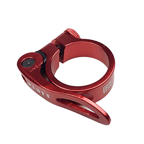 PLATT Colliers de Selle pour Vélo en Aluminium Serrage de Tige de Selle à Dégagement Rapide VTT 28.6/31.8/34.9MM