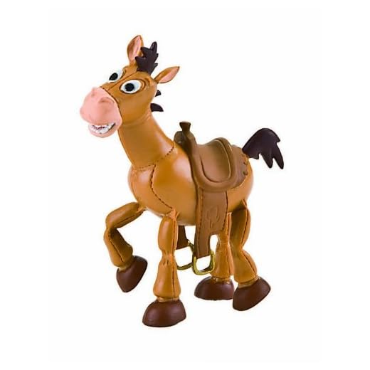 Disney Bullyland Toy Story 3 12763 Bullseye - Figura del caballo Perdigón,10 cm