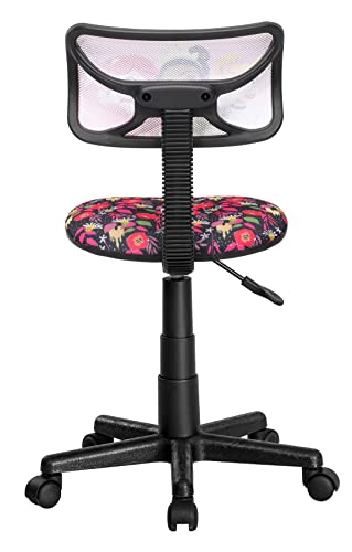 Image of Disney Princess Adjustable Swivel Mesh Rolling Desk Chair, for Kids, Teens and Adults