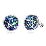 YFN Sterling Silver Moon/Star Earrings