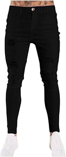 MAIDENG Mens Elasticated Waist Trousers Valentine's Day Wide Leg Pants 2023 Men's Casual Wide Leg High Down Straight Long Trousers Pants