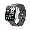 Amazfit Bip 6 Smart Watch 46mm, 14 Day Battery, 1.97" AMOLED Display, GPS & Free Maps, AI, Bluetooth Call & Text, w/Health, Fitness & Sleep Tracker, 140+ Workout Modes, Water-Resistance, Charcoal