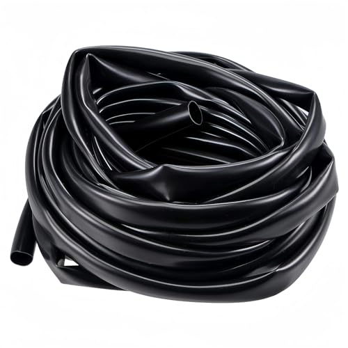 BOXONLY Tubo de PVC de 10 mm x 11 mm x 7 m, cabo de gerenciamento de cabos resistente a altas temper