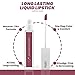 Ofra Long Lasting Liquid Lipstick - Unzipped | A Berry Mauve | Matte Liquid Lipstick for All-Day Wear | 8g