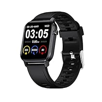 Maxima Max Pro X2 1.4″ Full Touch Screen Black Smart Watch