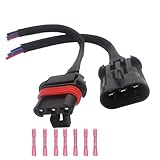 Micarun Set 3 Wires ATV Stator Connector Wiring Harness Pigtail Plug Kit Fit for Polaris RZR Ranger UTV ATV Replace OE# 4014406 4014839 4014029 4013990 4015292 4014406 4013970