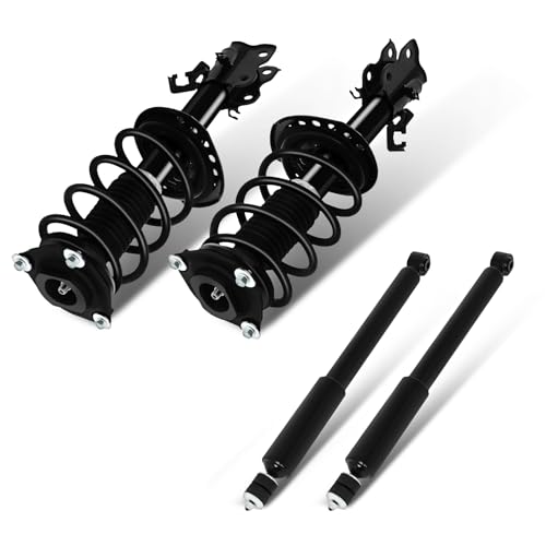 SCITOO Front Complete Struts Assembly Rear Shock Absorber Fit for 2014-2019 for Nissan Sentra Complete Strut Spring Assembly Shock Absorbers Replacement Ready Assembly 172948 5532 (4PCS)