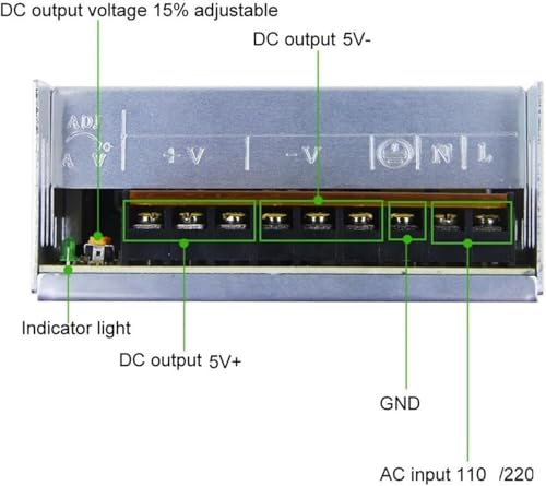 Transformateur 600W 27V de haute précision avec tension ajustable