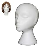 Paquete incluido: 1pc x Foam Mannequin (no incluido otros accesorios)