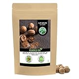 🧡 100% NATURAL: Nuestra nuez moscada no contiene aditivos, potenciadores del sabor o sabores artificiales y es vegana.