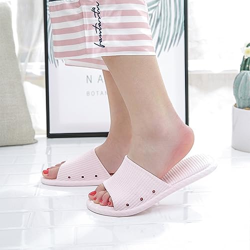 Image of AYYDMY Comfort Shower Shoes, Non Slip Quick Drying Bathroom Slippers for Women Men Unisex, Soft Platform Cushion Slide Sandals for Living Room, Pool, Beach, SPA, Public Showers, Indoor, Outdoor