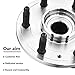 Front Wheel Hub Bearing Assembly 4WD 6-Lugs 515096 Compatible with Chevy Tahoe Silverado 1500 Avalanche Suburban, Cadillac Escalade, GMC Yukon Sierra w/ABS (1)