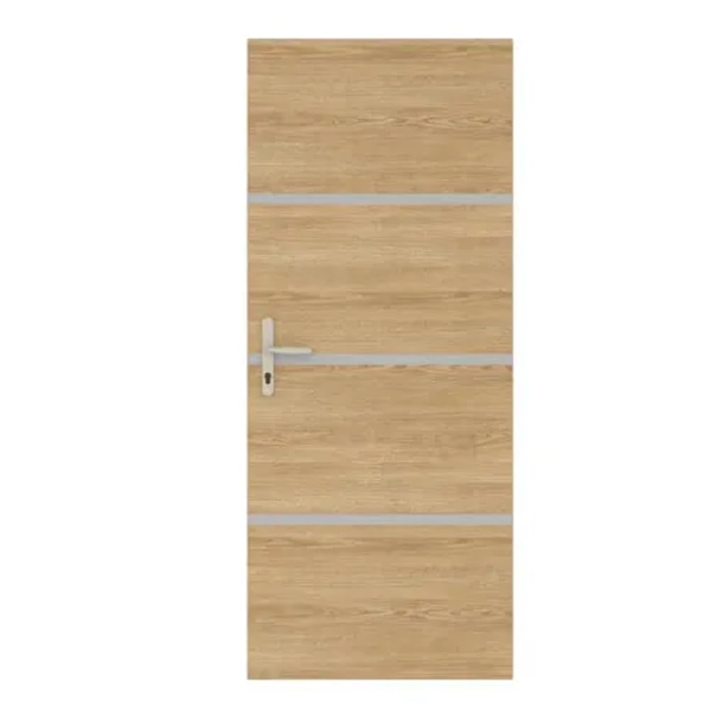 Nordlinger Pro Kit Rénovation Porte Bois FSC Mixte 70% Chêne clair Non encollé Profilés alu