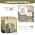 COWVIE Waterproof Firewood Rack Cover, 4 FT