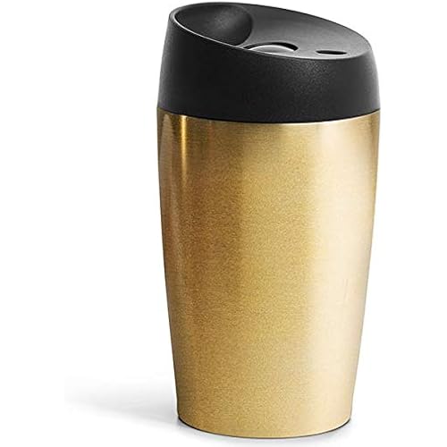 Sagaform Car Mug with Lock Button, Matt Black 24Cl