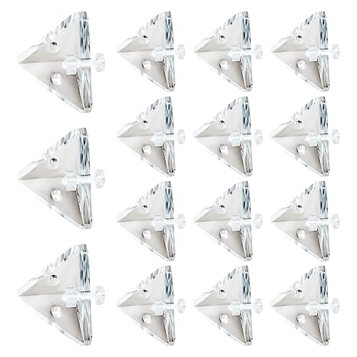 MOROBOR 24pcs Acrylic Corner Bracket