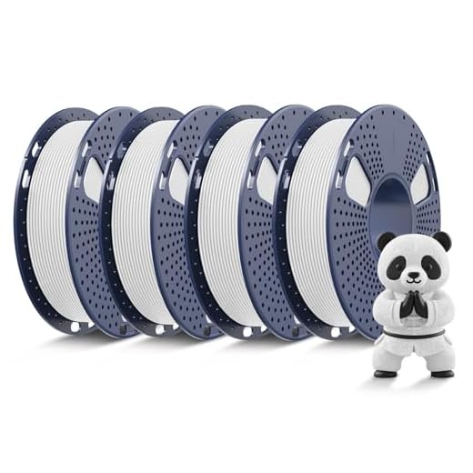 SUNLU 3D Printer Filament Bundle Muticolor, PLA Filament 1.75mm, Neatly Wound Filament, Smooth Matte Finish, 1kg in Total, 0.25kg Spool, 4 Packs, White*4