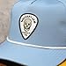 Whiskey Jam Nashville 5-Panel Adjustable Dri-2 Brothers Skull Trucker Hat (US, Alpha, One Size, Guitar Pick - Carolina Blue)