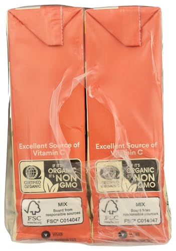 Image of 365 by Whole Foods Market, Organic Reduced Sugar Watermelon Strawberry Juice Box, 8 Pack, 6.75 Fl Oz