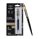 パーカー クラシック マットブラック ゴールドトリム ボールペン