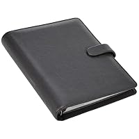 Agenda Filofax Soffiano A5 Color Lampone - Con Portapenne, Interno Bianco, Design Di Tendenza
