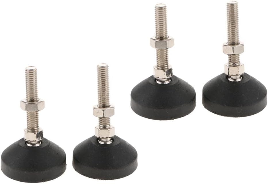 4X Carbon Steel Adjustable Furniture Leveler Leveling Feet 50Mm 50-M10X50MmHome & Garden|Furniture|Other Home Furniture