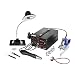 Produktbild Stamos Soldering - Lötstation S-LS-1-3in1-Funktionsumfang - Löten/Entlöten/Spannungsmessen - inkl. Lötkolben, Heißluftkolben, Ersatzteile