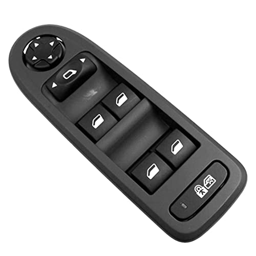 Interrupteur lève-vitre Peugeot 308 508 et Citroën C5 commande principale avant 2008-2013 96644915