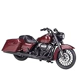 Pour Harley 2017 Road King, 1997 Fxdl Dyna Low Rider, 1: 18 Modèle De Moulage Sous Pression De Moto Cadeau Simulation Voiture Hors Route Vélo Réplique Ornements(Road King)