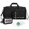 MAXTOP Large Gym Bag for Women Men Duffle Bag With Wet Dry Separation | Shoe Compartment,Large Capacity, Ideal for Yoga Traveling Weekend Dance Fitness Gym Sports